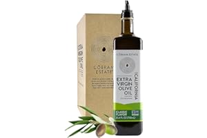 Cobram Estate Classic 100% California Extra Virgin Olive Oil, First Cold Pressed, Non-GMO, Keto Friendly, High in Antioxidants, Fresh & Fruity, 750ml Bottle