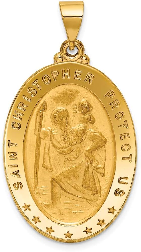 Heavy Gold St Christopher Hotsell, 53 