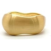 AYWFCBF Bangle Bracelets for Women | 14K Gold Plated Trendy Wide Bracelets | Hinged Arm Cuff Bangles Chunky Bracelet for Women