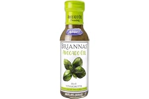 BRIANNAS - Avocado Oil Herb Vinaigrette Dressing - Nutrient Rich, Low Sodium, Keto & Paleo Friendly Salad Dressing made with 100% Avocado Oil - 10 oz. Bottle