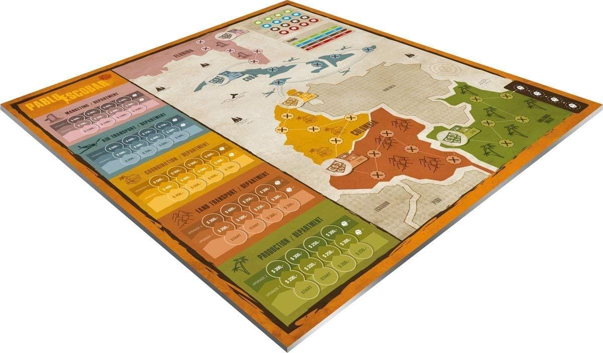 Pablo Escobar The Boardgame - Just Games, Orange - Image 3