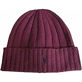 Polo Ralph Lauren Men's Knit Cuff Beanie Hat One Size Burgundy