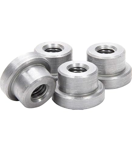 Weld-On Nuts 1/2-13 Thread - Steel Chassis Mount Tabs, Pack Of 10 9 thumbnail image