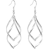 14K Gold Plated Drop Dangle Earrings Hypoallergenic Jewelry for Women Fashion Accessories Gifts