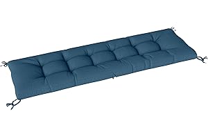 Outsunny Patio Lounge Chair Cushion, UV50+ Outdoor Chaise Lounge Chair Cushion with Securing Straps for Indoor Outdoor Furnit