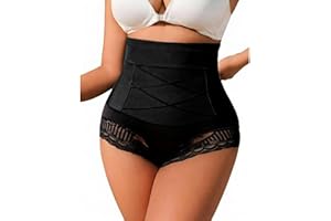 1pc Seamless High Waist Shaping Panties Plus Size Summer Women's Lace Tummy Control Panty Slimming Waist Trainer Sheath Flat