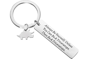 TGBJE Triceratops Gift Dinosaur Jewelry Always Be Yourself Unless You Can Be a Triceratops Gift for Triceratops Lover