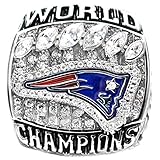 SBCRING New England Patriots Super Bowl Rings NFL 2018-2019 Championship Replica Ring Size 8/9/10/11/12/13 (7)