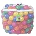 Click N' Play Pack of 200 Phthalate Free BPA Free Crush Proof Plastic Ball, Pit Balls - 6 Bright Colors in Reusable and Durable Storage Mesh Bag with Zipper primary
