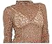 Miss ord Women's O Neck Long Sleeve Bodycon Maxi Dress for Prom Red