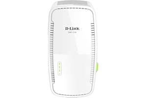 D-Link AC1750 Mesh Wi-Fi Range Extender, AC1750 Speeds, Mesh Smart Roaming, Multi-Mode, Universal Compatibility, Gigabit, Dua