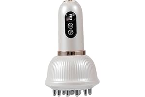 Lymphatic Drainage Tool, 3-Mode & 9-Level Red Light Cellulite Massage Tool with 18 Head, Wireless Heat Body Sculpting Machine