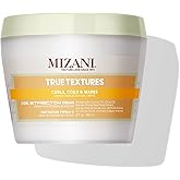 Mizani True Textures Coil Stretch Cream - Soft Hold Curl Shamping Cream, Non-Drying For Curly & Coily Hair