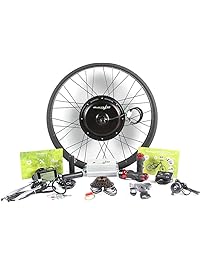 EBIKELING 48V 1200W Direct Drive Motor FAT Front Rear Wheel 26" e-Bike Conversion Kit Electric Bicycle