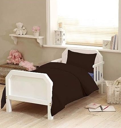 C F 100 Organic Cotton Cot Bed Duvet Cover With Pillowcase Bed