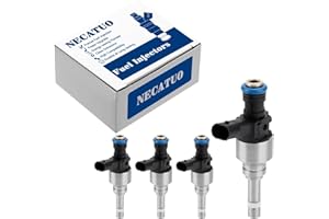 NECATUO Set of 4 Fuel Injectors - Compatible with Hyundai Santa Fe Sport 2013-2016 Sonata 2011-2014 Kia Optima Sportage 2011-2015 2.0L L4 - Replaces FJ1181 35310-2G720 845-12106