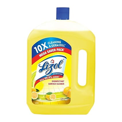 Lizol Disinfectant Cleaner Citrus 2L