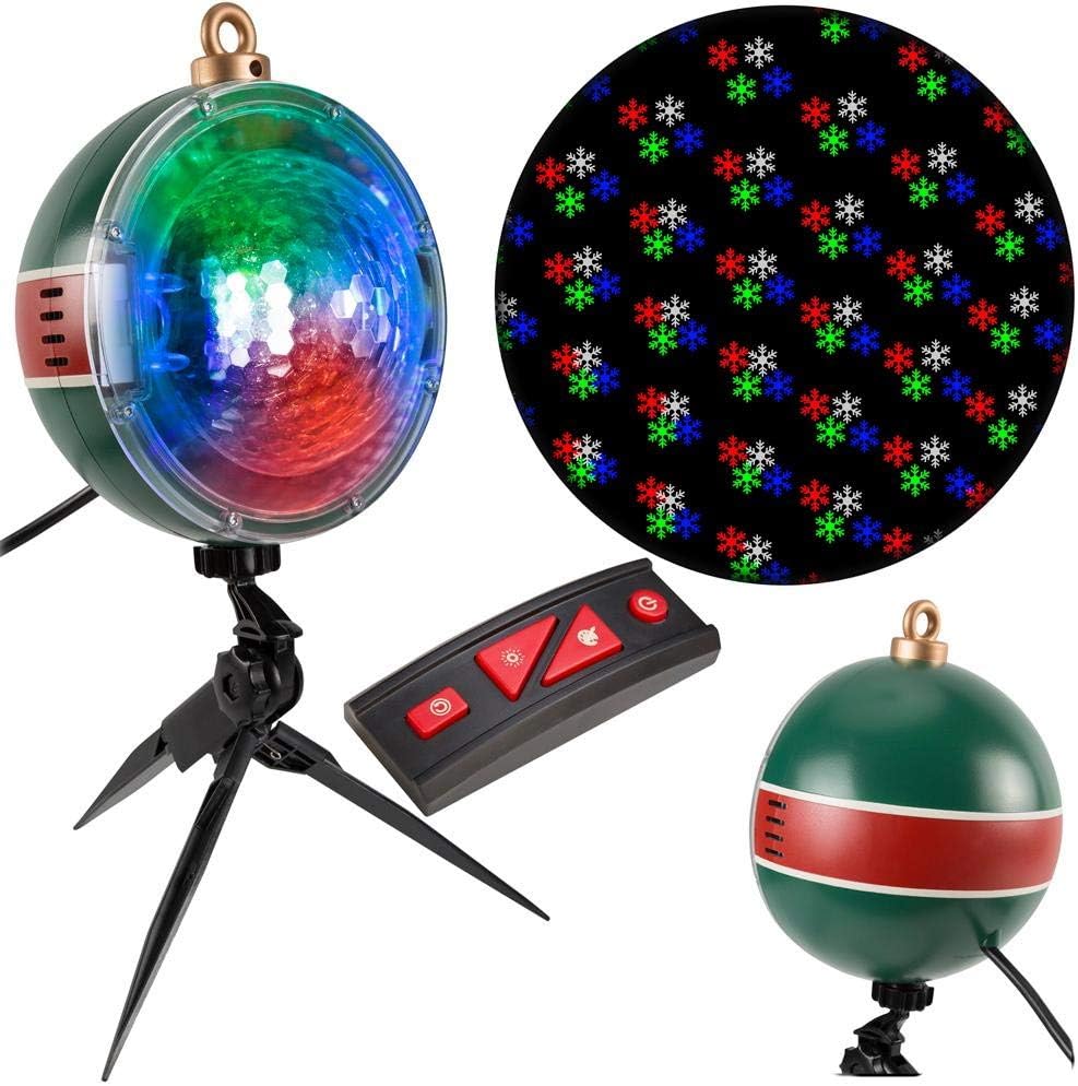 Gemmy AppLights LightShow Projection SnowFlurry 61 Effect