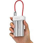 sharge Power Bank 10000mAh 30W Portable Charger with Built-in Type C Cable USB-C and USB-A Port Battery Pack for iPhone 17/16/15 Galaxy S25 iPad Pixel 9