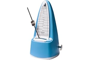 Camwood Mechanical Metronome, Metronome for Guitar, Bass, Piano, Violin, Drums with Proper Loud Sound (blue)