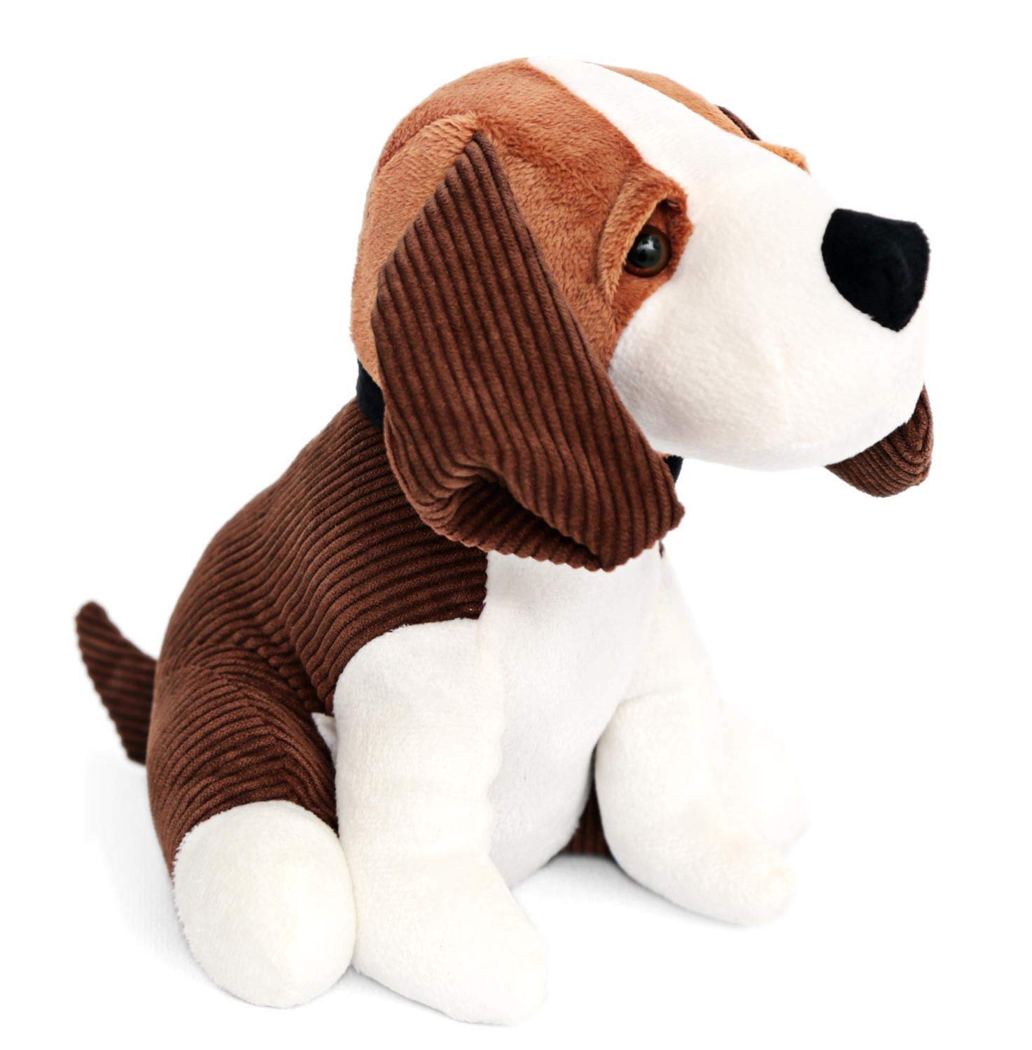 Carousel Home and Gifts Charming Beagle Dog Doorstop - Novelty Animal Door Stop - Brown