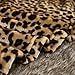 MERRYLIFE Leopard Throw Blanket Decorative Fleece Throw | Ultra-Plush Colorful Oversized | Couch Blanket Travel Lap | (50