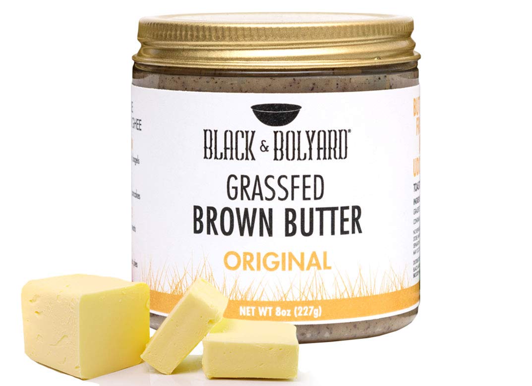 Organic Cultured Brown Butter Ghee, Grass Fed, Casein and