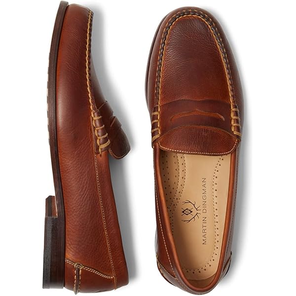 Amazon.com | Martin Dingman Maxwell Penny - Loafers for Men