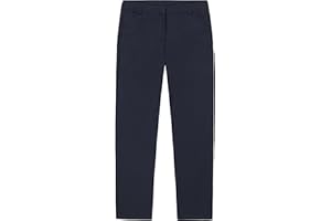 Nautica Girls School Uniform Twill Skinny Pants, Comfortable Stretch Material, Wrinkle & Fade Resistant
