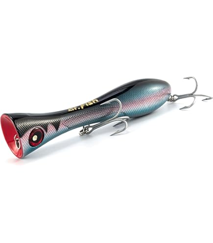 Amazon.com : HOT'S Keiko Ocean Chugayu Wooden Popper Lure 195mm