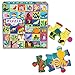 eeBoo: Portraits of Nature 64 Piece Puzzle, Perfect Project for Little Hands, Aids in Development of Pattern, Shape, and Color Recognition, Offers Children a Task, for Ages 5 and up