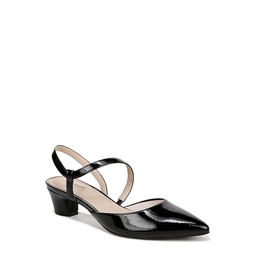 LifeStride Womens Minimalist Dress Pump Black Patent 5.5 M