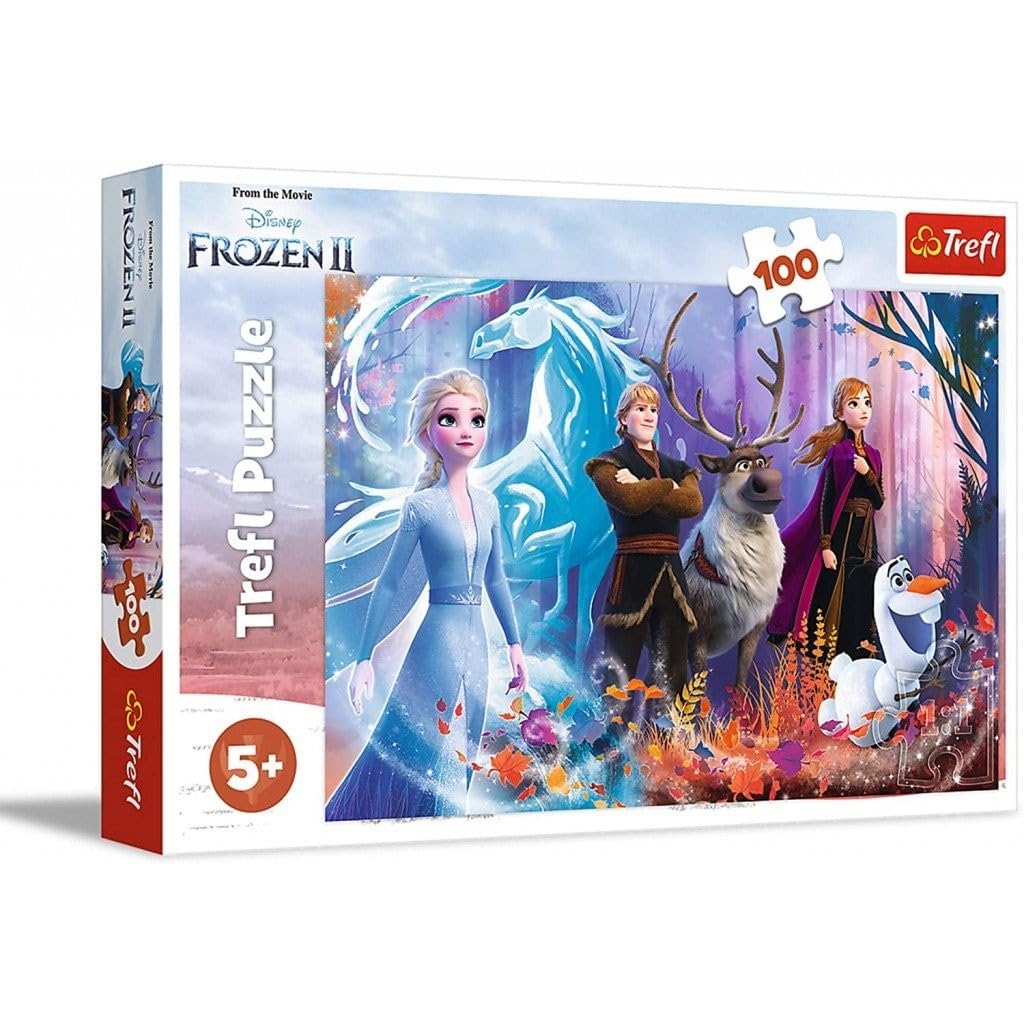 TREFL 10IT5900511163667IT10 100 El. Magic Krainy Lodu Frozen 2 (16366) [Puzzle]