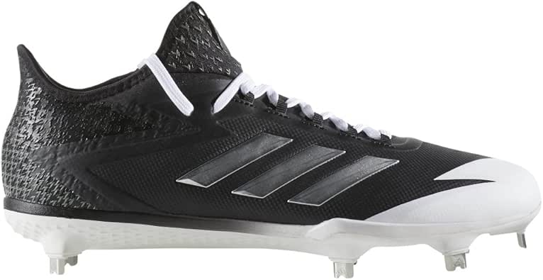 Amazon.com | adidas Adizero Afterburner 4.0 Cleat Men's Baseball 6.5 Power Red-Silver Metallic 