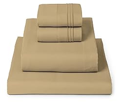 Mellanni Full Sheets Set - 4 PC Iconic Collection