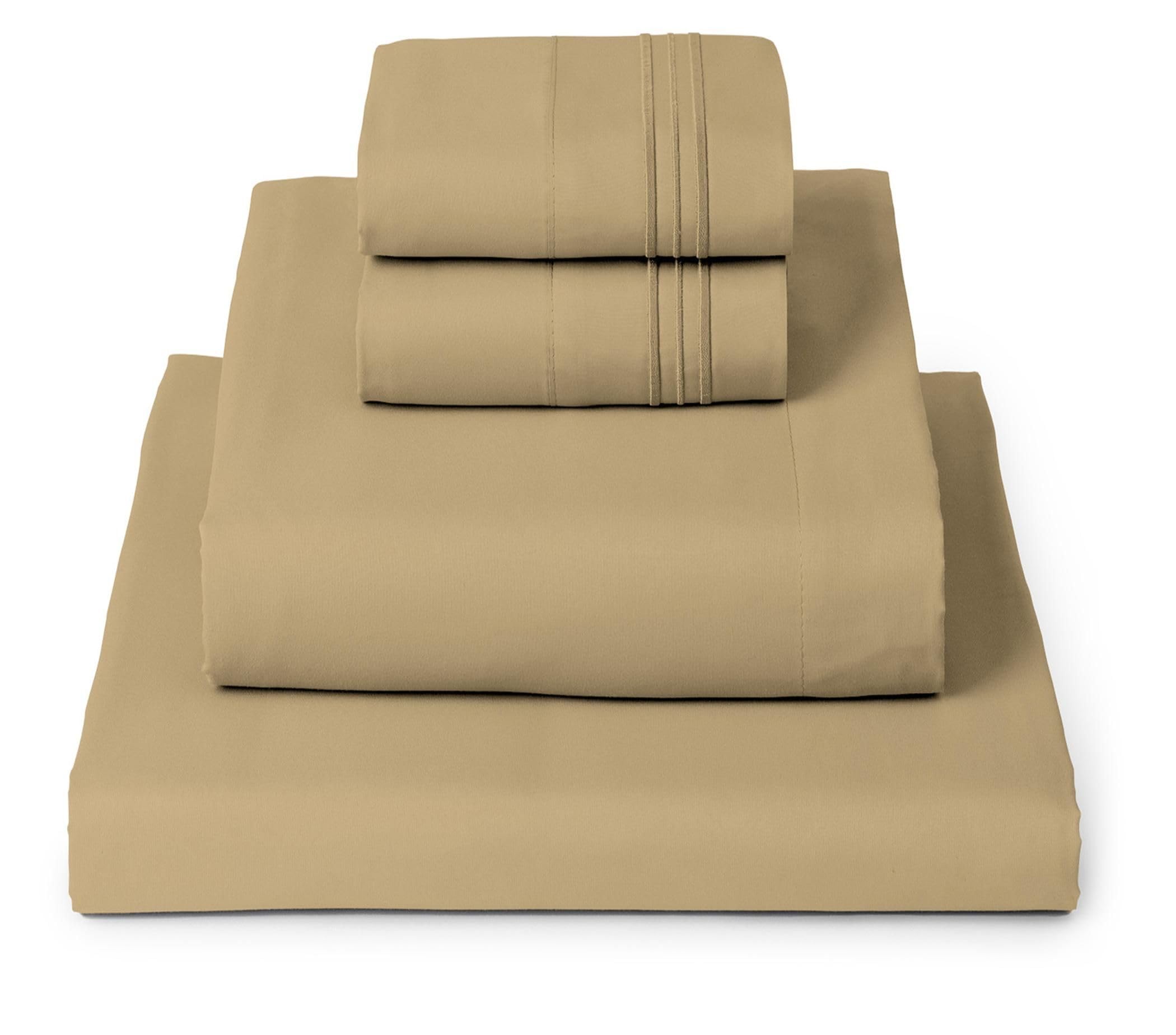 Mellanni Full Sheets Set - 4 PC Iconic Collection