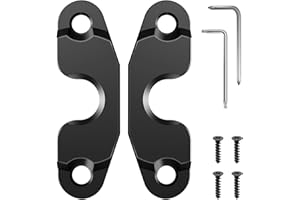 Upgraded Sun Visor Repair Kit for Jeep, Veharvim Heavy Duty Sun Visor Clip Compatible with Jeep Wrangler JK 2018/ JL/Wrangler 2018-2023/ Gladiator 2020-2023