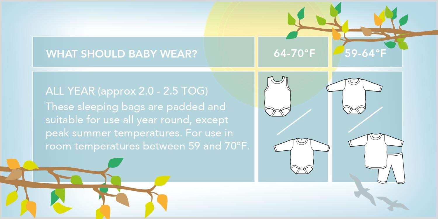 2.5 tog newborn sleeping bag