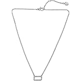 AllSaints Women's Pavé Link Pendant
