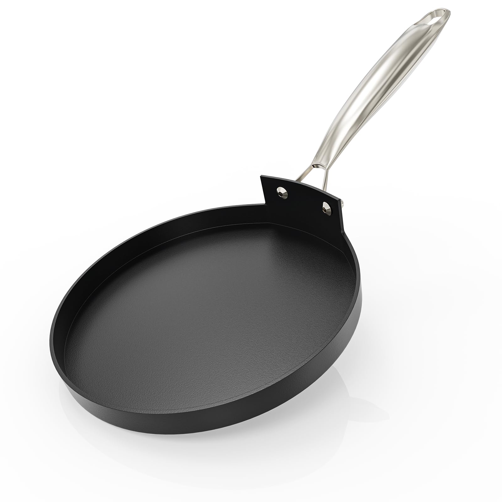 Photo 1 of 12-Inch Nonstick Grill Pan Replacement for Ninja Foodi C30530, Stovetop Griddle Pan with Big Cooking Surface, Versatile Round Pan with Handle, Flat Frying Pan for All Cooktops, Oven Safe