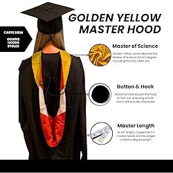 Cappe Diem Master of Science Graduate Hood