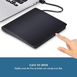 Vlio USB 3.0 External CD DVD Drive Portable Slim Player Writer Reader Mac/Win view 5
