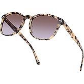 Bircenpro Polarized Sunglasses For Women UV - Protection Womens Trendy Fashion Large Shades With Acetate Frame BC2110