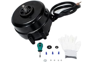 WSRXG WR60X187 215501800 215501901 Refrigerator Condenser Fan Motor Upgraded Aluminum Casing OEM Components