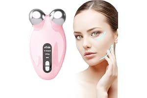 SCOBUTY Microcurrent Facial Device, USB Rechargeable Face Sculpting Tool, Electric Face Massager for Anti Aging and Wrinkle Reducer, Intelligent Double Chin Reducer Machine, Instant Face Lift