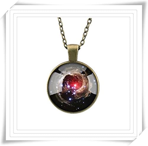 Amazon 星雲の螺旋星雲の宝石のペンダントネックレスをらせん状星雲銀河星座水瓶座宇宙ペンダント ネックレス 通販