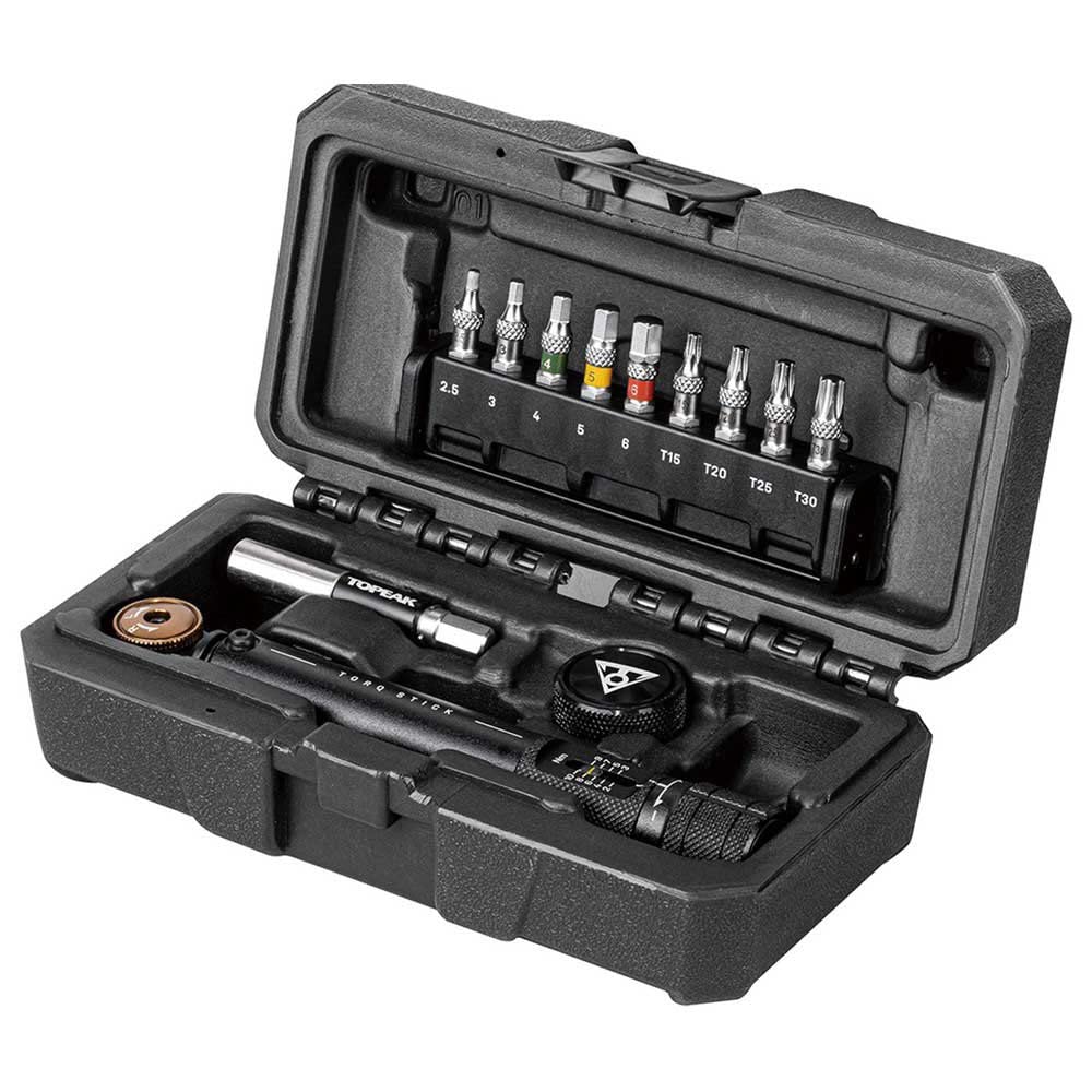 Topeak 2-10 Nm Torque Wrench Box One Size, Black