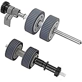 PA03656-0001 Scanner Exchange Roller Kit/Pick and Brake Roller Set Consumable Kit Fits for Fujitsu ScanSnap iX500 iX1400 iX1600,Part# PA03656-E976 PA03656-E958