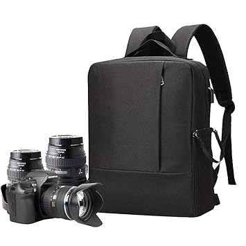 Hung Kai - Mochila Impermeable para cámaras réflex Digitales Nikon ...