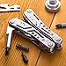 Multitool with Mini Tools, Knife, Pliers - Best Army Knife and Multi Tools Pliers - 11 Bits - Cool Utility Multi Function Tool - Good Multi-tool Kit for Camping and Backpacking - Grand Way 2238